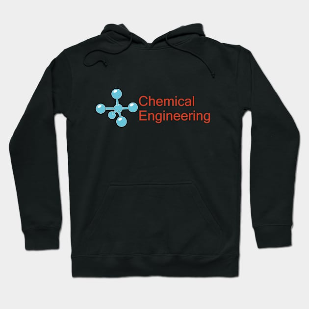 Chemical engineering text and logo Hoodie by PrisDesign99